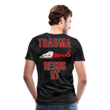 Trauma Resus RT Men's Premium T-Shirt - charcoal grey