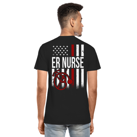 ER Nurse Men’s Premium Organic T-Shirt (CK4202) - black