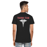 University Health Trauma Team Men’s Premium Organic T-Shirt - black