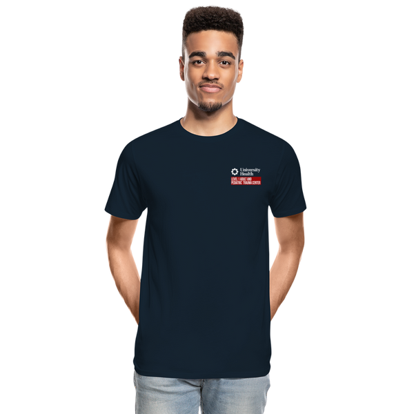 University Health Trauma Team Men’s Premium Organic T-Shirt - deep navy