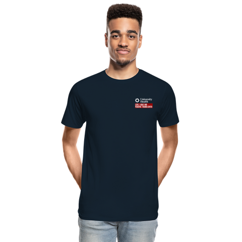 University Health Trauma Team Men’s Premium Organic T-Shirt - deep navy