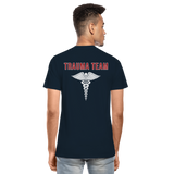 University Health Trauma Team Men’s Premium Organic T-Shirt - deep navy