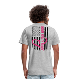 Home Health Nurse Unisex Jersey T-Shirt by Bella + Canvas - heather gray