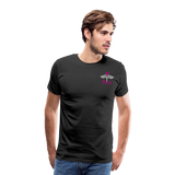 PCA Nurse Flag Men's Premium T-Shirt - black