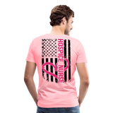 Hospice Nurse Men's Premium T-Shirt - pink