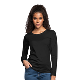 Critical Care Nurse Women's Premium Long Sleeve T-Shirt - black