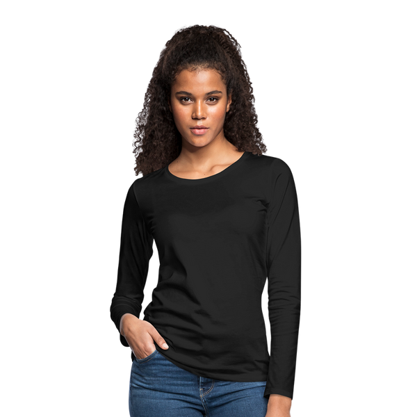 Critical Care Nurse Women's Premium Long Sleeve T-Shirt - black