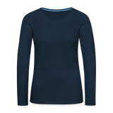 Critical Care Nurse Women's Premium Long Sleeve T-Shirt - deep navy