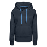 Nurse Flag - Teal - Women’s Premium Hoodie - navy