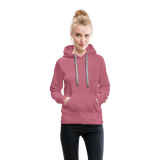 Nurse Flag - Teal - Women’s Premium Hoodie - mauve