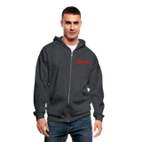 Updated 3029038748 Gildan Heavy Blend Adult Zip Hoodie - deep heather