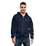 Updated 3029038748 Gildan Heavy Blend Adult Zip Hoodie - navy