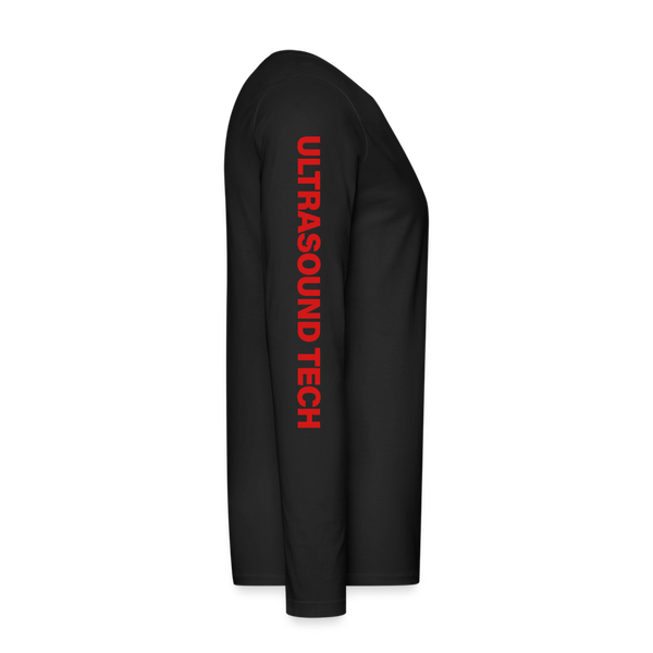 ULTRASOUND TECH Men's Premium Long Sleeve T-Shirt - black