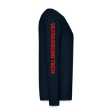 ULTRASOUND TECH Men's Premium Long Sleeve T-Shirt - deep navy