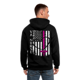 3148318294 Men's Zip Hoodie - black