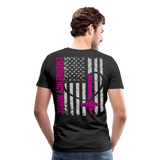 3153728577 Emergency Nurse Flag Men's Premium T-Shirt - black