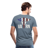VA RN Men's Premium T-Shirt - steel blue