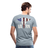 VA RN Men's Premium T-Shirt - heather ice blue
