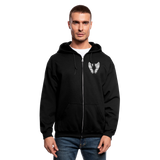 My Father Guardian Angel Men's Zip Hoodie CK3607 - black