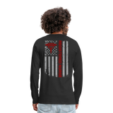 Registered Nurse Men's Premium Long Sleeve T-Shirt - black