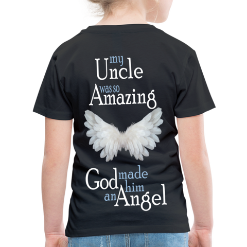 Uncle Amazing Uncle Toddler Premium T-Shirt CK3544 - black