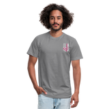 Trauma Nurse Unisex Jersey T-Shirt by Bella + Canvas - slate