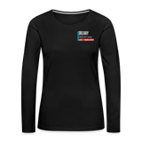 Delray Women's Premium Long Sleeve T-Shirt - black