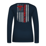 Delray Women's Premium Long Sleeve T-Shirt - deep navy