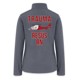 Delray Trauma Resus RN Women’s Soft Shell Jacket - gray