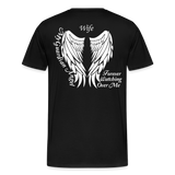 Wife Guardian Angel Men's Premium T-Shirt - black