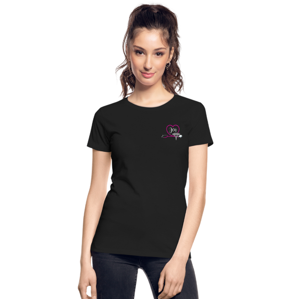3355389564 Women’s Premium Organic T-Shirt - black