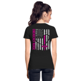 3355389564 Women’s Premium Organic T-Shirt - black