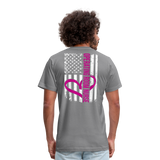 Operating Room Nurse Unisex Jersey T-Shirt by Bella + Canvas - slate