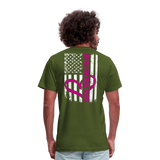 Operating Room Nurse Unisex Jersey T-Shirt by Bella + Canvas - olive