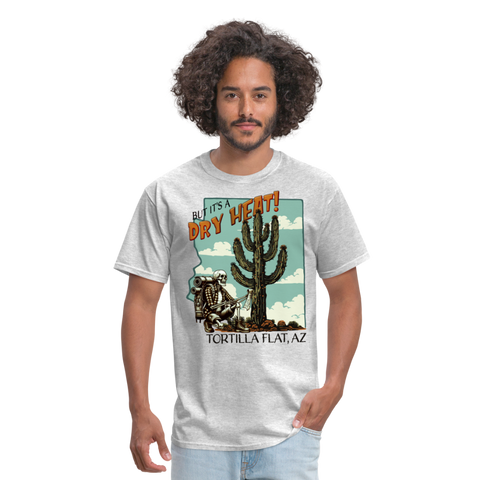 Dry Heat Gildan Ultra Cotton Adult T-Shirt - heather gray