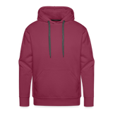Grandpa Guardian Angel Adult Men's Hoodie (CK3568) - burgundy
