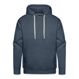 Grandpa Guardian Angel Adult Men's Hoodie (CK3568) - heather denim