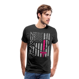 Nurse Flag Men's Premium T-Shirt (Ck1395) - black