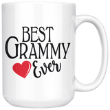Best Grammy Ever 15 oz White Coffee Mug