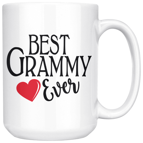 Best Grammy Ever 15 oz White Coffee Mug