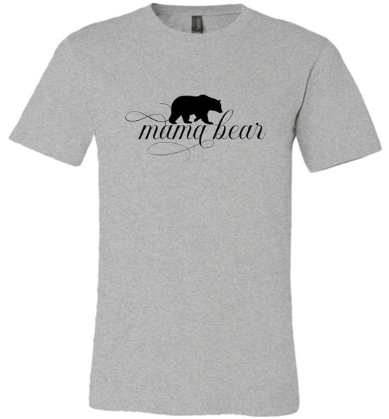 Mama Bear Canvas Unisex T-Shirt