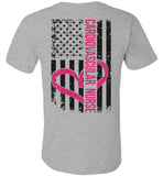 Cardiovascular Nurse Flag Unisex Tee (CK1317)