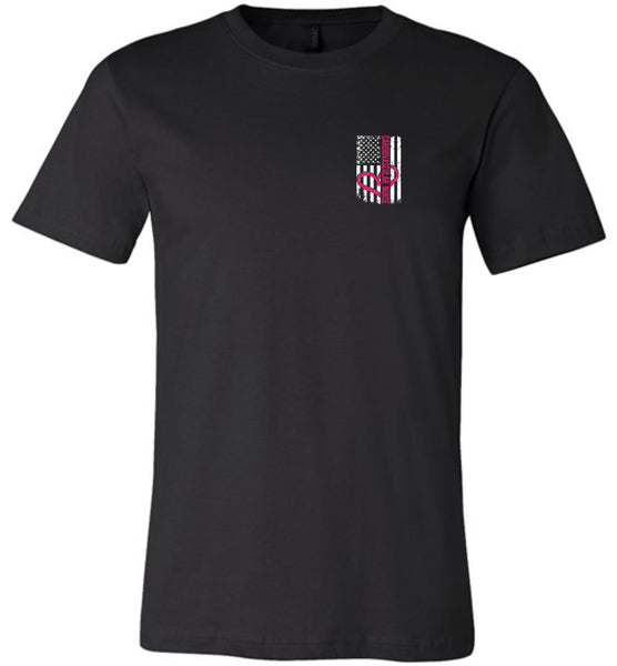 Cardiovascular Nurse Flag Unisex Tee (CK1317)