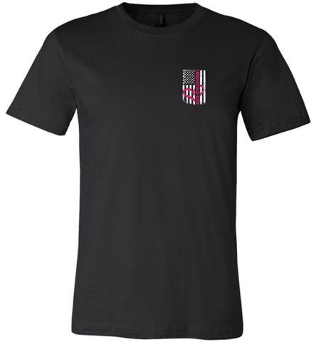 Cardiovascular Nurse Flag Unisex Tee (CK1317)