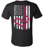 Cardiovascular Nurse Flag Unisex Tee (CK1317)