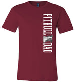 Pitbull Dad Unisex T-Shirt