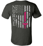 Nurse Flag Canvas Dark Heather