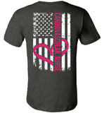 Cardiovascular Nurse Flag Unisex Tee (CK1317)