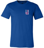 Cardiovascular Nurse Flag Unisex Tee (CK1317)