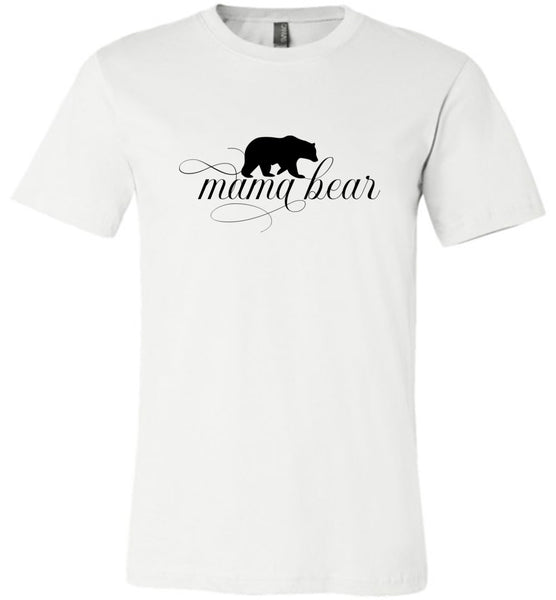 Mama Bear Canvas Unisex T-Shirt ( ck1001 )
